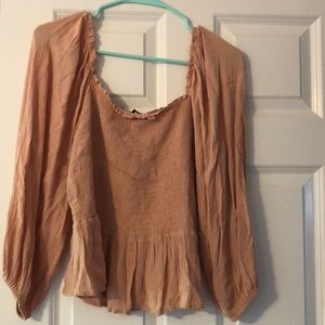 Off the shoulder American eagle top